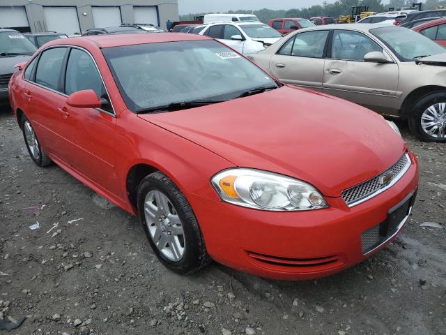 2G1WB5E38C1112843 - 2012 CHEVROLET IMPALA LT RED photo 4