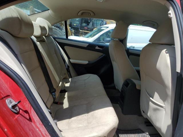 3VWBP7AJXCM109813 - 2012 VOLKSWAGEN JETTA SE أحمر صورة 10
