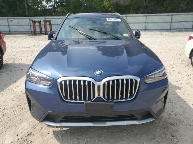 WBX57DP06PN190689 - 2023 BMW X3 XDRIVE30I BLUE photo 5