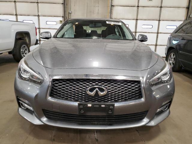 JN1EV7AR6HM838988 - 2017 INFINITI Q50 PREMIUM GRAY photo 5