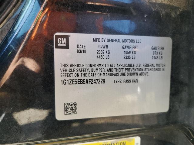 1G1ZE5EB5AF247229 - 2010 CHEVROLET MALIBU LTZ 黑色 照片 12