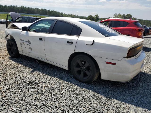 2C3CDXBG7DH609712 - 2013 DODGE CHARGER SE WHITE photo 2