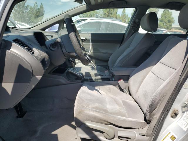 2HGFA16557H313942 - 2007 HONDA CIVIC LX SILVER photo 7