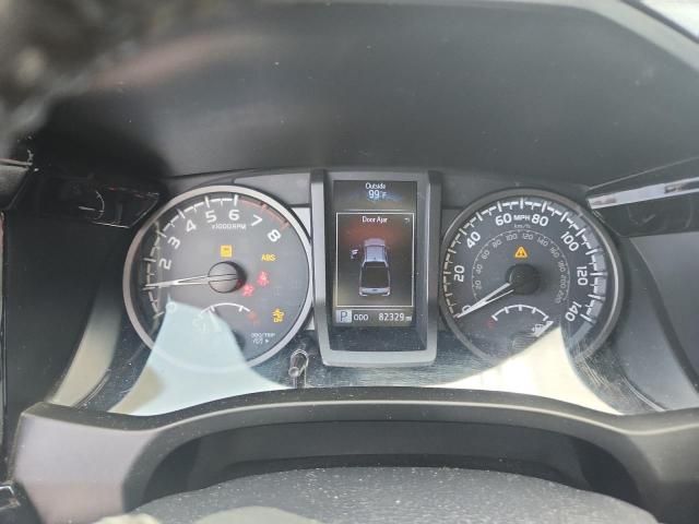 3TMAZ5CN5JM073281 - 2018 TOYOTA TACOMA DOUBLE CAB BLACK photo 9