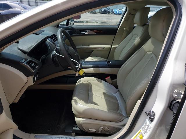 3LN6L2GK0DR822139 - 2013 LINCOLN MKZ WHITE photo 7