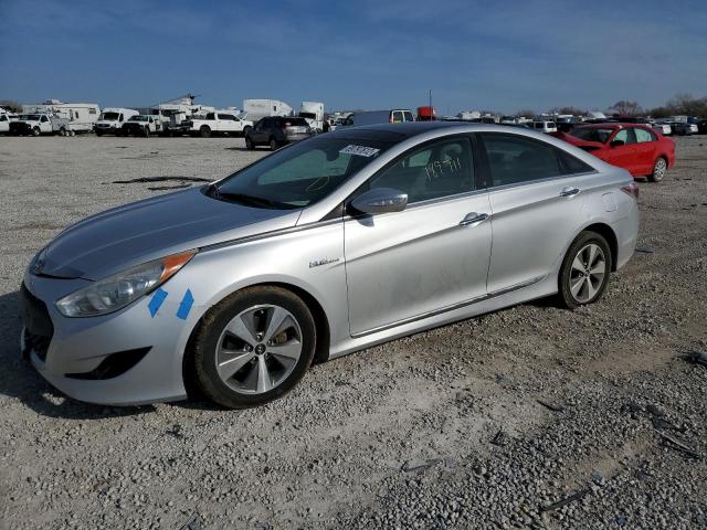 KMHEC4A49CA031196 - 2012 HYUNDAI SONATA HYBRID SILVER photo 1