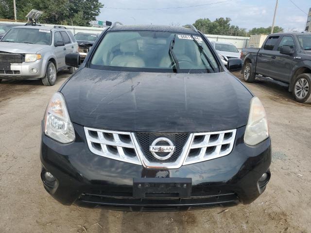 JN8AS5MV4BW662623 - 2011 NISSAN ROGUE S BLACK photo 5