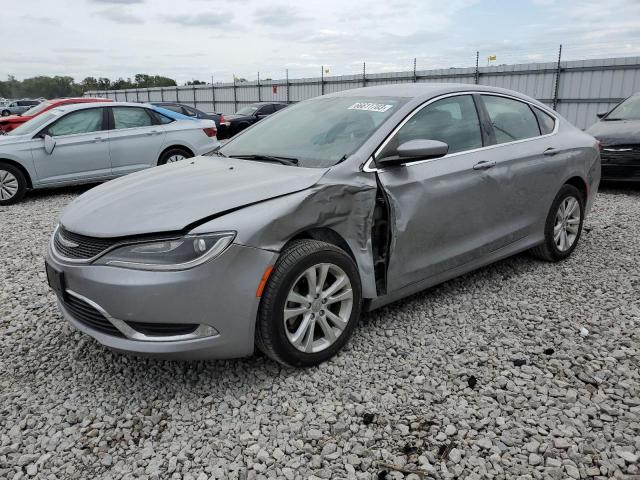 1C3CCCAB4FN593562 - 2015 CHRYSLER 200 LIMITED SILVER photo 1