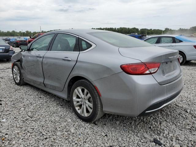 1C3CCCAB4FN593562 - 2015 CHRYSLER 200 LIMITED SILVER photo 2