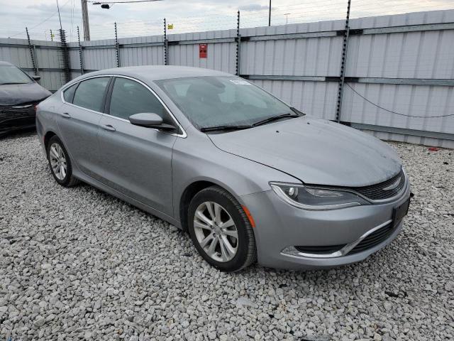 1C3CCCAB4FN593562 - 2015 CHRYSLER 200 LIMITED SILVER photo 4