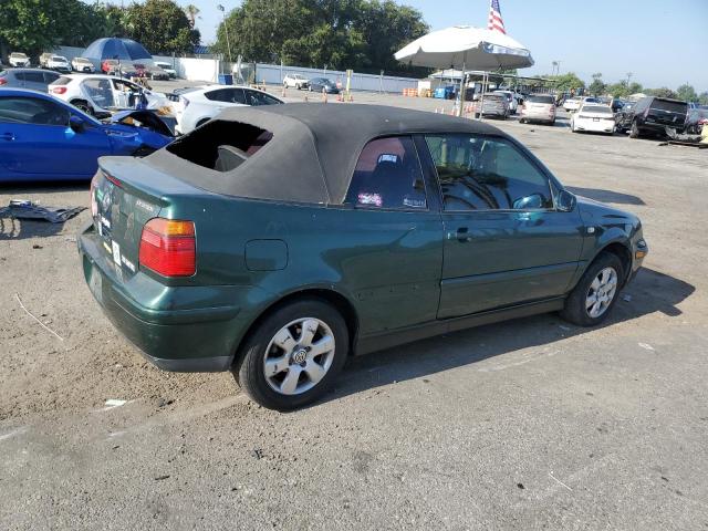 3VWDC21V82M802792 - 2002 VOLKSWAGEN CABRIO GLX 绿色 照片 3