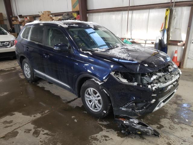 JA4JZ3AX3LZ605292 - 2020 MITSUBISHI OUTLANDER SE BLUE photo 1