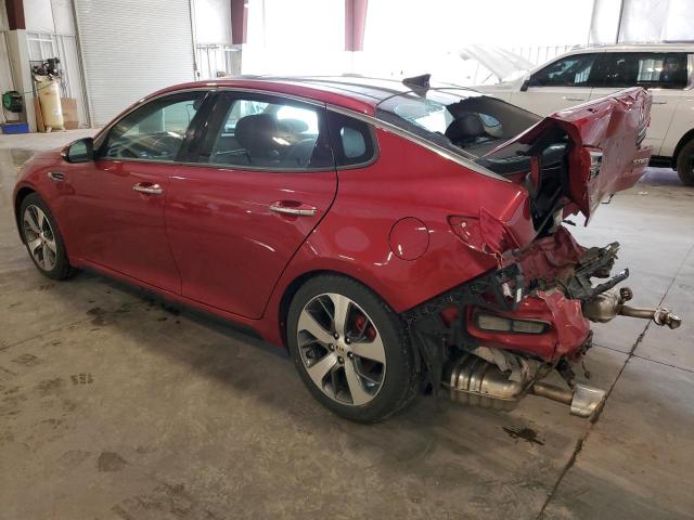 5XXGW4L2XJG208484 - 2018 KIA OPTIMA SX 红色 照片 2