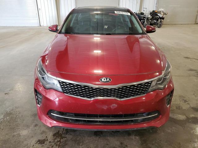 5XXGW4L2XJG208484 - 2018 KIA OPTIMA SX 红色 照片 5