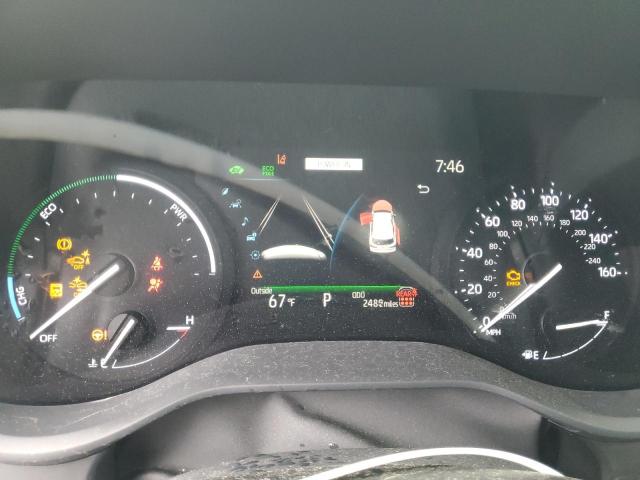 5TDJRKEC0SS254008 - 2025 TOYOTA SIENNA XLE BLUE photo 9