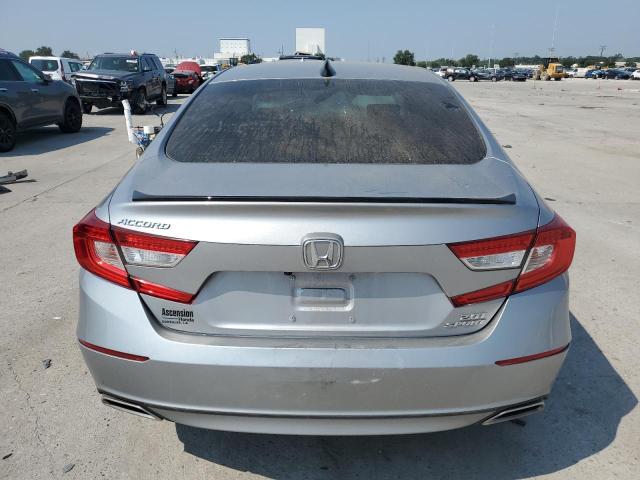 1HGCV2F32NA024993 - 2022 HONDA ACCORD SPORT SILVER photo 6