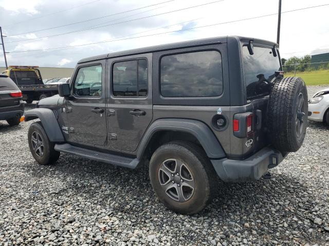 1C4HJXDG3JW189760 - 2018 JEEP WRANGLER U SPORT فحمي صورة 2