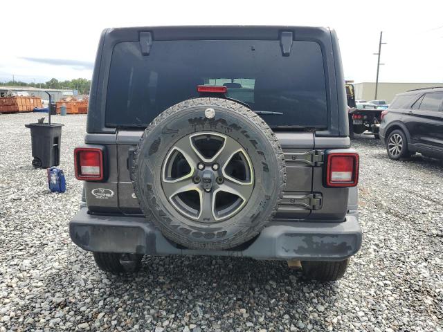 1C4HJXDG3JW189760 - 2018 JEEP WRANGLER U SPORT فحمي صورة 6