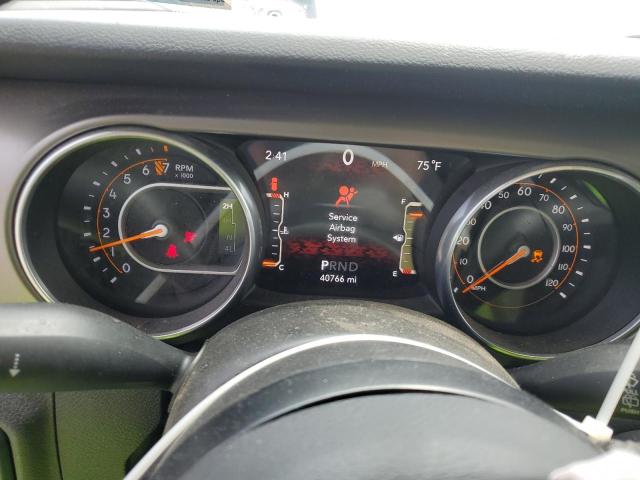 1C4HJXDG3JW189760 - 2018 JEEP WRANGLER U SPORT فحمي صورة 9