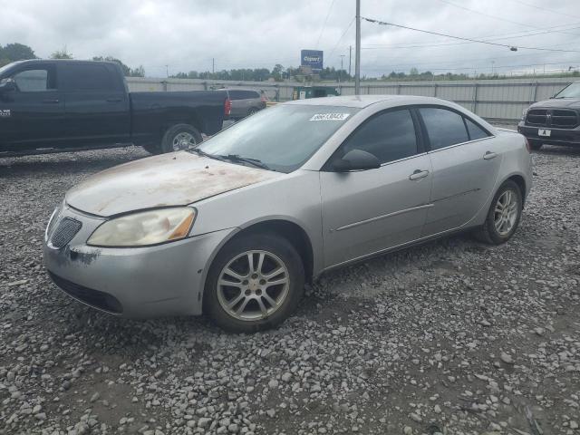 1G2ZF55B164240502 - 2006 PONTIAC G6 SE SILVER photo 1