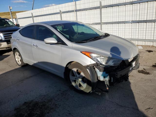 KMHDH4AE5DU946312 - 2013 HYUNDAI ELANTRA GLS SILVER photo 4