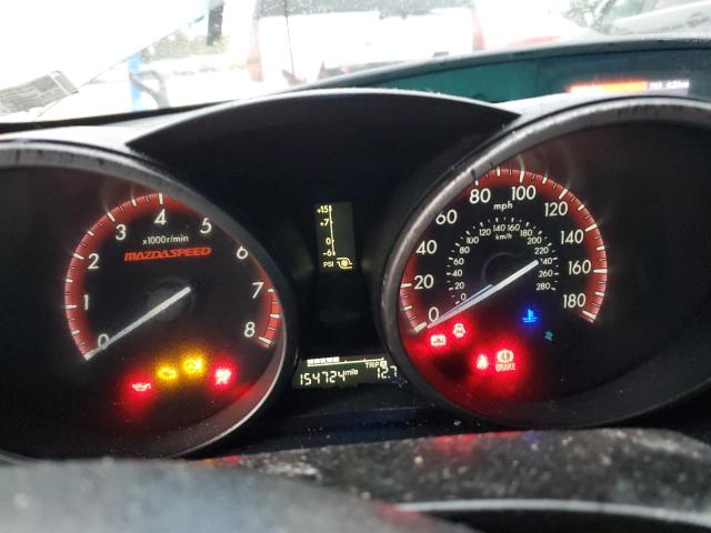 JM1BL1L36C1613220 - 2012 MAZDA SPEED 3 GRAY photo 9