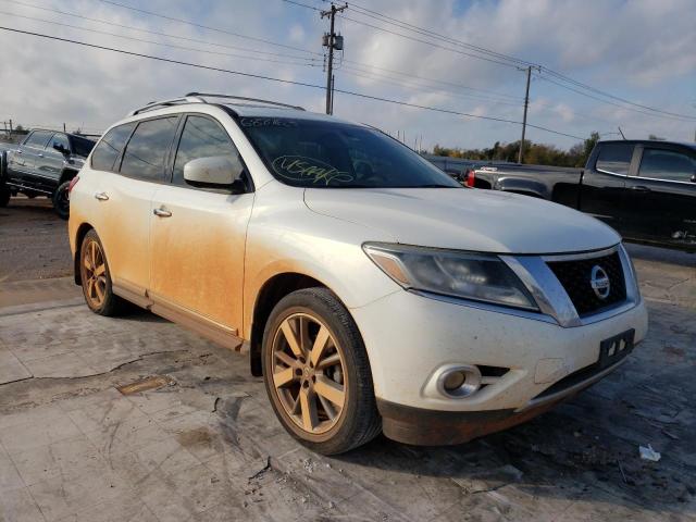 5N1AR2MN6EC688163 - 2014 NISSAN PATHFINDER S WHITE photo 1