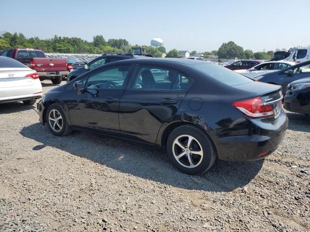19XFB2F78FE271389 - 2015 HONDA CIVIC SE BLACK photo 2