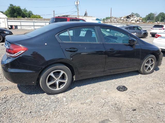 19XFB2F78FE271389 - 2015 HONDA CIVIC SE BLACK photo 3