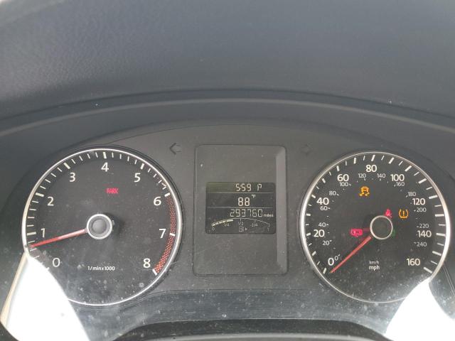 3VWDP7AJ6DM354585 - 2013 VOLKSWAGEN JETTA SE Արծաթագույն լուսանկար 9