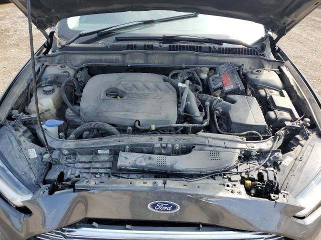 3FA6P0HD0GR390806 - 2016 FORD FUSION SE GRAY photo 11