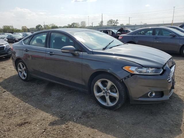 3FA6P0HD0GR390806 - 2016 FORD FUSION SE GRAY photo 4