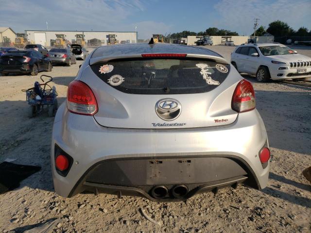 KMHTC6AEXDU110789 - 2013 HYUNDAI VELOSTER TURBO SILVER photo 6