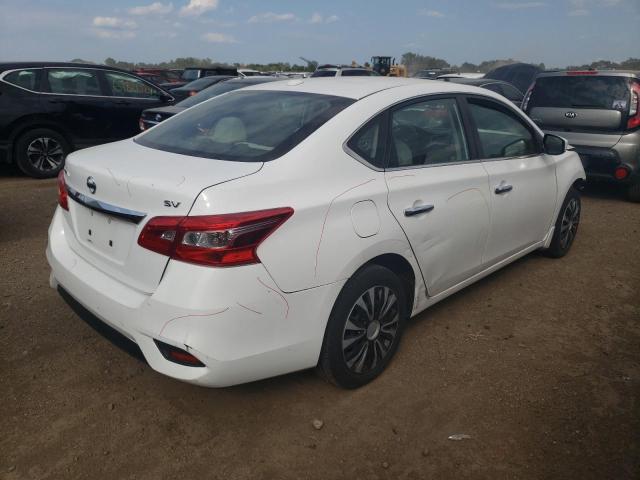 3N1AB7AP5GY211412 - 2016 NISSAN SENTRA S WHITE photo 3