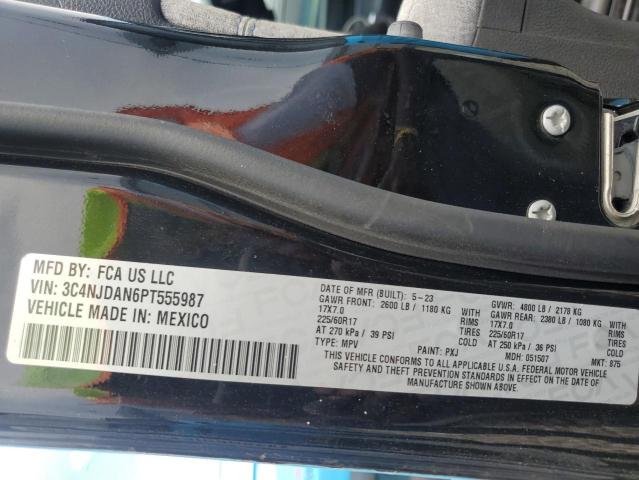 3C4NJDAN6PT555987 - 2023 JEEP COMPASS SPORT 蓝色 照片 12