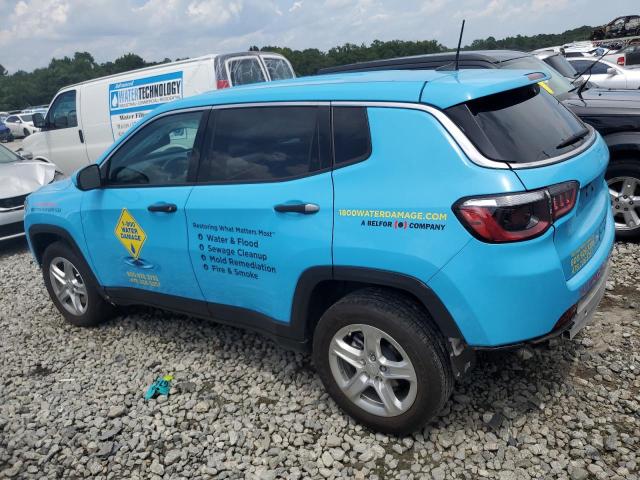 3C4NJDAN6PT555987 - 2023 JEEP COMPASS SPORT 蓝色 照片 2