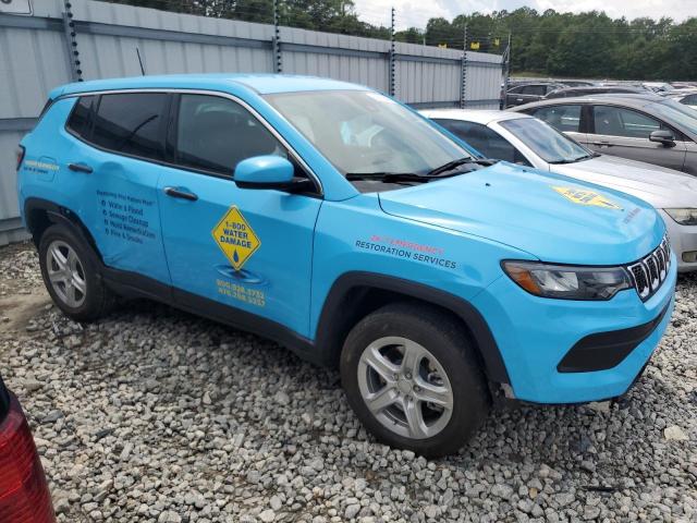 3C4NJDAN6PT555987 - 2023 JEEP COMPASS SPORT 蓝色 照片 4