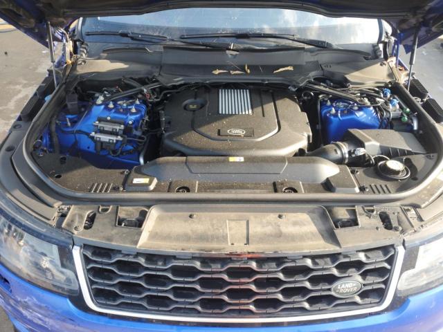 SALWR2RK0KA842875 - 2019 LAND ROVER RANGE ROVE HSE BLUE photo 12