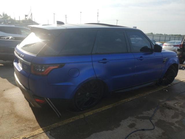 SALWR2RK0KA842875 - 2019 LAND ROVER RANGE ROVE HSE BLUE photo 3