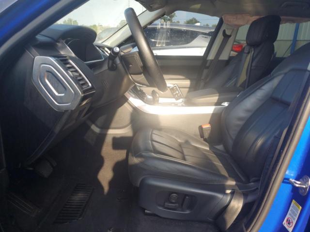 SALWR2RK0KA842875 - 2019 LAND ROVER RANGE ROVE HSE BLUE photo 7