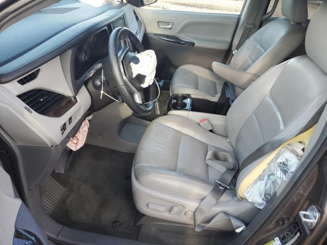 5TDYK3DC0GS738732 - 2016 TOYOTA SIENNA XLE GRAY photo 7