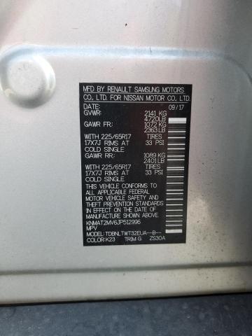 KNMAT2MV6JP512996 - 2018 NISSAN ROGUE S Күміс фото 13