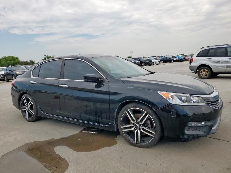 1HGCR2F55GA111683 - 2016 HONDA ACCORD SPORT 黑色 照片 4