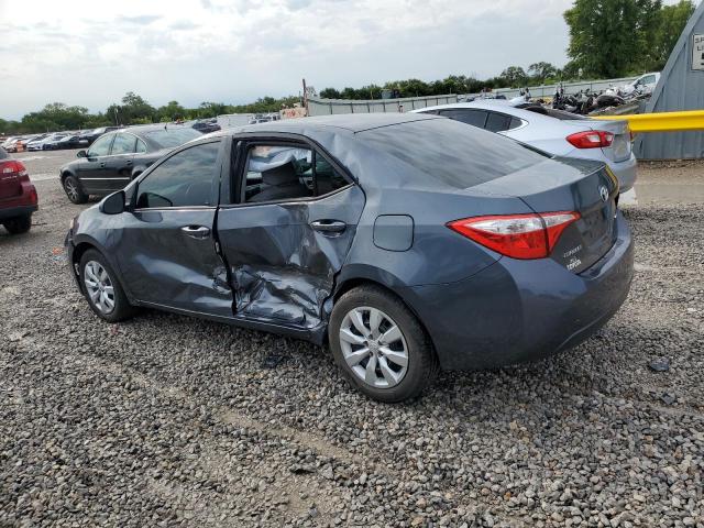 5YFBURHE5GP527355 - 2016 TOYOTA COROLLA L BLUE photo 2