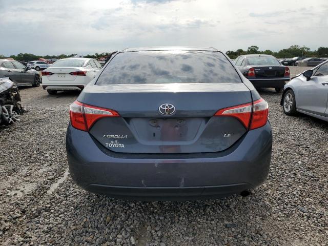 5YFBURHE5GP527355 - 2016 TOYOTA COROLLA L BLUE photo 6