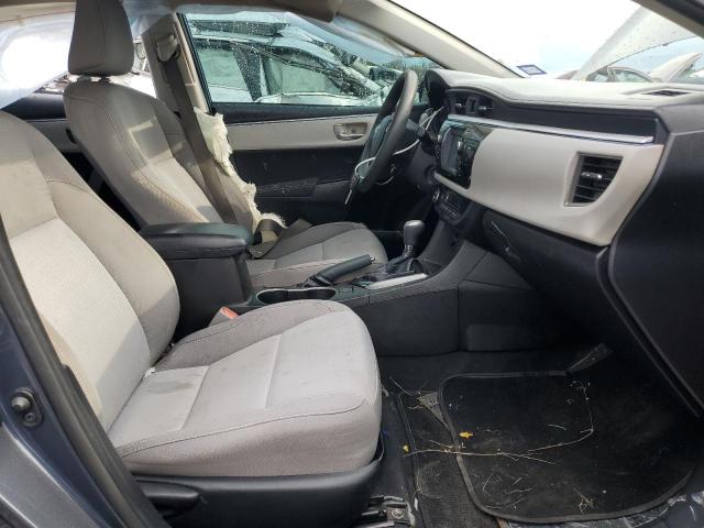 5YFBURHE5GP527355 - 2016 TOYOTA COROLLA L BLUE photo 7