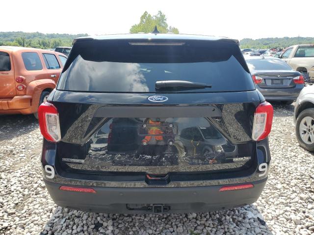 1FM5K8AB4NGC24431 - 2022 FORD EXPLORER POLICE INTERCEPTOR შავი ფოტო 6