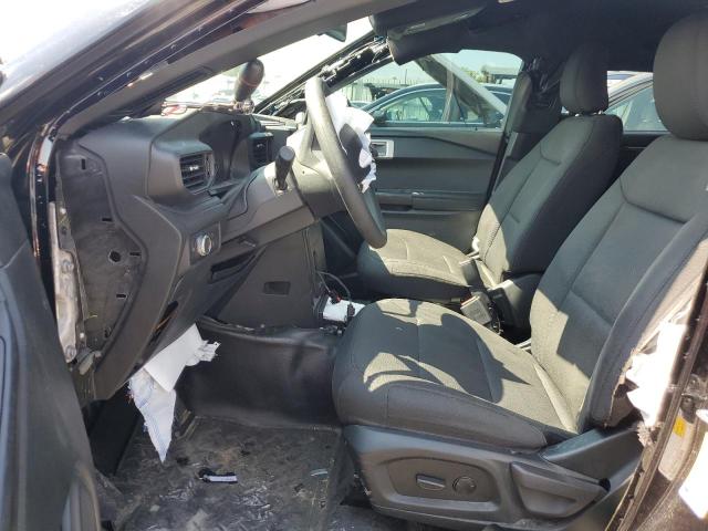 1FM5K8AB4NGC24431 - 2022 FORD EXPLORER POLICE INTERCEPTOR შავი ფოტო 7