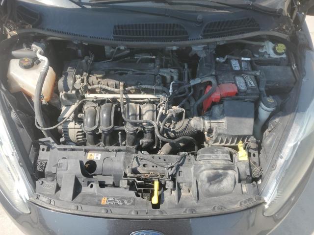 3FADP4EJ1JM101896 - 2018 FORD FIESTA SE CHARCOAL photo 11