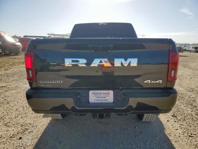 3C63R5FL8SG506344 - 2025 RAM 2500 LARAMIE BLACK photo 6